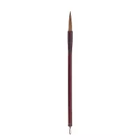 Кисть для каллиграфии ХоББитания круглая КУНИЦА d-9мм, ручка бамбук
