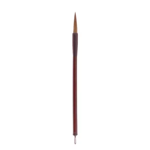 Кисть для каллиграфии ХоББитания круглая КУНИЦА d-9мм, ручка бамбук