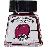 Тушь WINSOR&NEWTON пурпурная 14мл на шеллаке