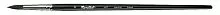 Кисть ROUBLOFF 1417 круглая БЕЛКА №8, ручка длинная черная