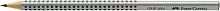 Карандаш чернографитный FABER-CASTELL GRIP 2001 B корпус серый