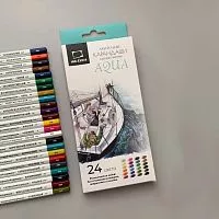 Набор акварельных карандашей МАЛЕВИЧЪ GRAF'ART 24 цвета