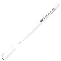 Ручка капиллярная MARVY 4600 черная 0.6мм