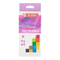 Набор сухой пастели ART CREATION квадратное сечение 12 цветов в картонной упаковке