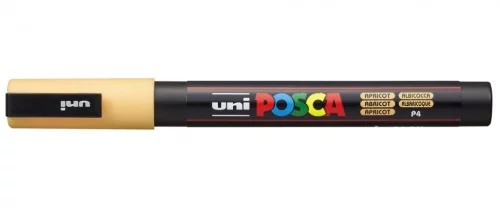 Маркер на водной основе UNI POSCA PC-3M абрикосовый перо-пуля 0.9-1.3мм