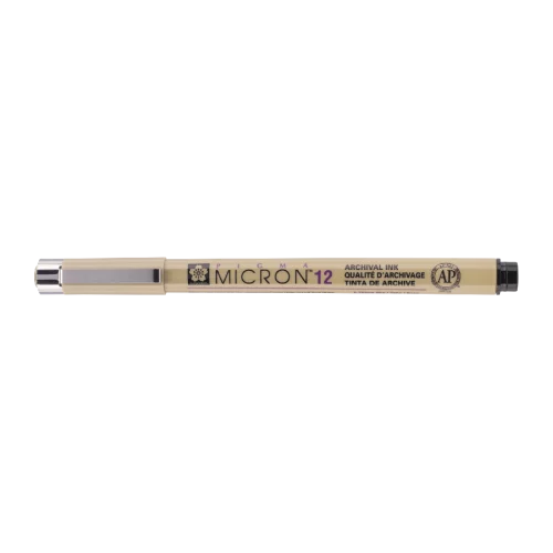 Ручка капиллярная PIGMA MICRON 12 черный 0.7мм