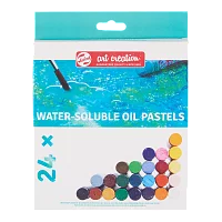 Набор масляной водорастворимой пастели ART CREATION круглое сечение 24 цвета в картонной упаковке
