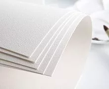 Бумага для акварели BAOHONG 390*540мм 200г/кв.м сатин (мелкое зерно) хлопок 100% 1 лист