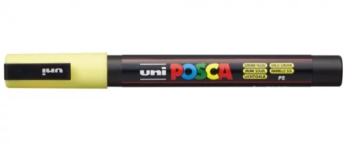 Маркер на водной основе UNI POSCA PC-3M солнечно-желтый перо-пуля 0.9-1.3мм