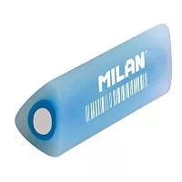 Ластик MILAN PPMF30 прямоугольный пластик 51х25х25мм голубой