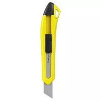 Нож канцелярский BERLINGO RAZZOR 100 18мм цвет в ассортименте push-lock