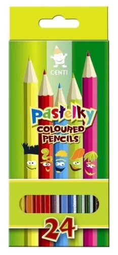 Набор цветных карандашей KOH-I-NOOR CENTI 24 цвета шестигранные