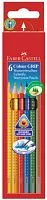 Набор цветных карандашей FABER-CASTELL GRIP 6 цветов