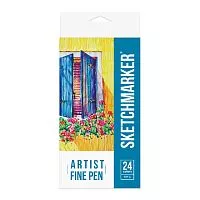 Набор линеров SKETCHMARKER ARTIST FINE PEN BASIC 1 0.4мм 24 цвета