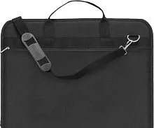 Папка-сумка ЭСТАДО А3 черная с карманом