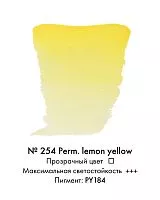 Краска акварельная VAN GOGH желтый лимонный устойчивый №254 туба 10мл NEW