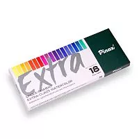 Набор акварели PINAX EXTRA №01 кюветы 2,5мл 18 цветов однопигментная