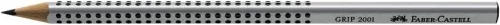 Карандаш чернографитный FABER-CASTELL GRIP 2001 2B корпус серый