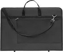 Папка-сумка ЭСТАДО А2 черная с карманом