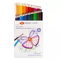 Набор акварельных карандашей СОНЕТ 36 цветов