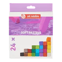 Набор сухой пастели ART CREATION квадратное сечение 24 цвета в картонной упаковке