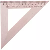 Треугольник МОЖГА деревянный 16см 45°/45°